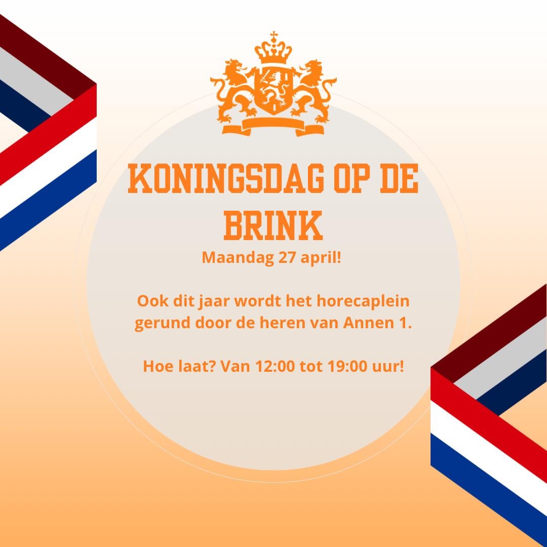 🧡 KONINGSDAG OP DE BRINK 🧡