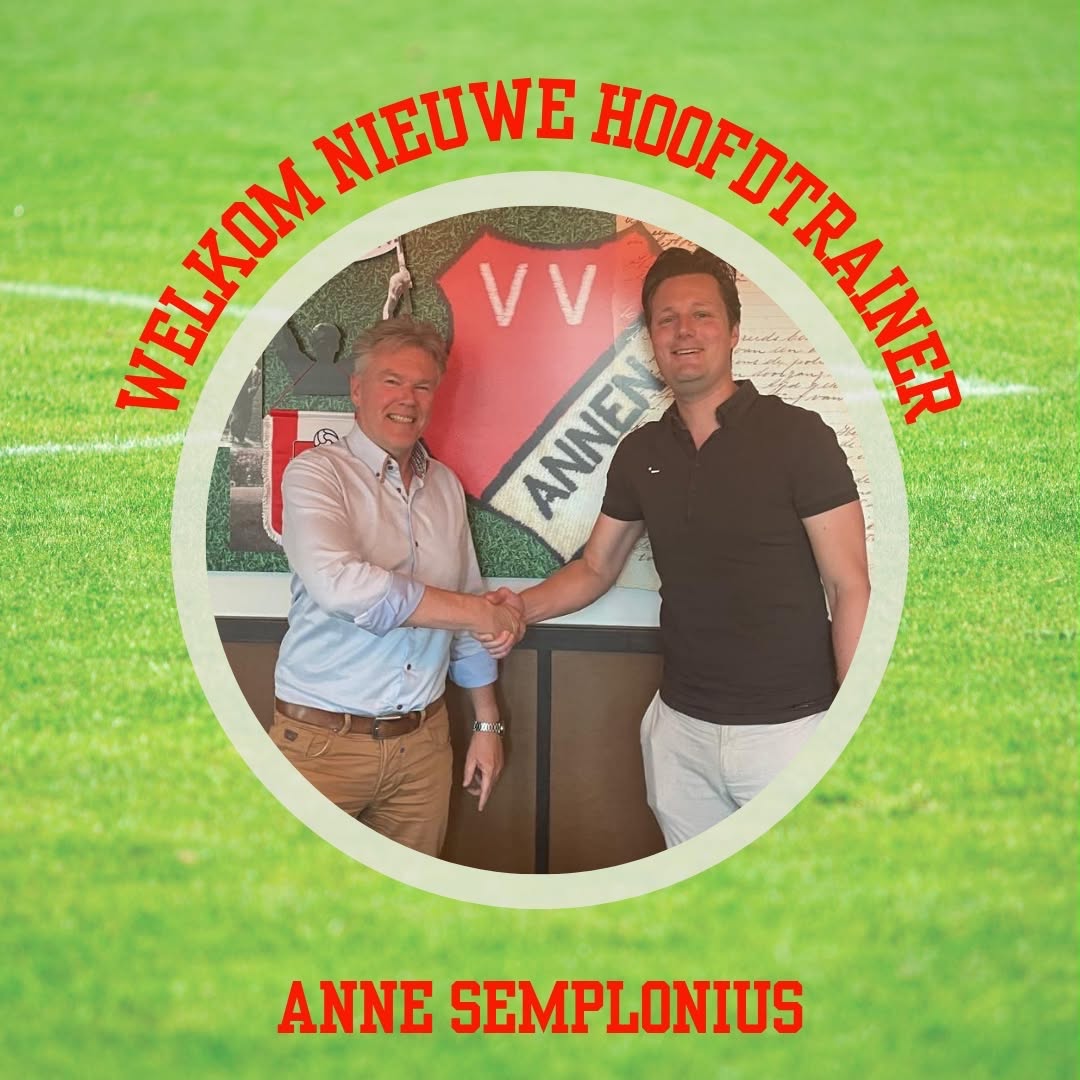 Aanstelling nieuwe hoofdtrainer